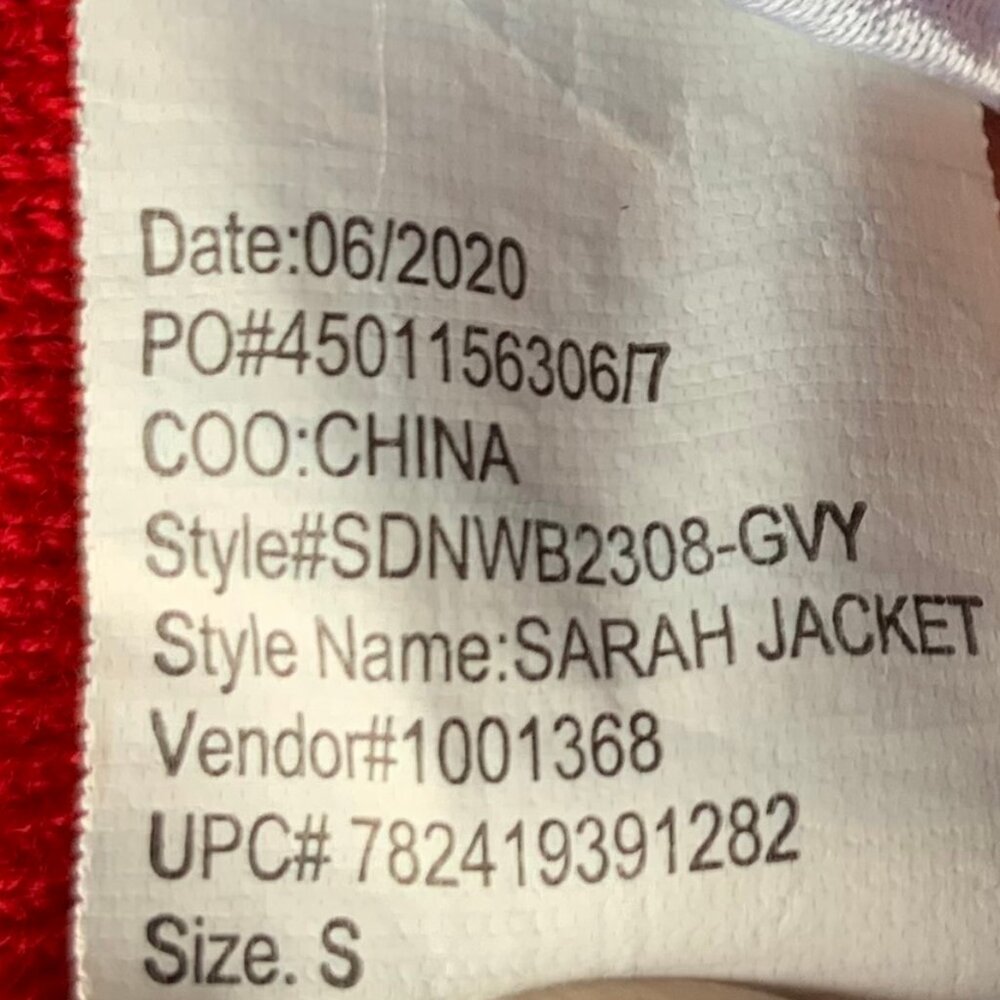 Nine West Sarah Jean Jacket Sz S - Picture 15 of 16